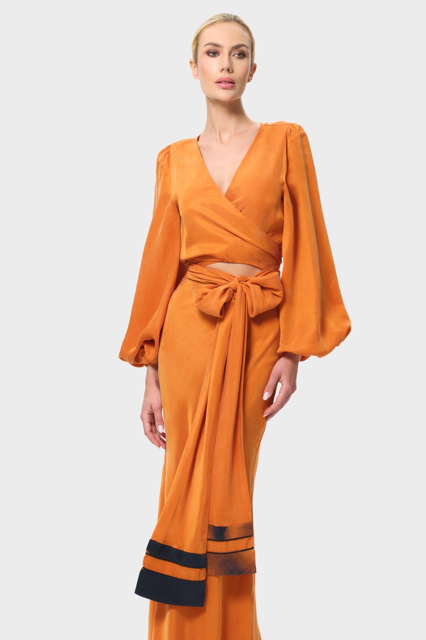 Sienna Calypso Maia Wrap Top-niLuu