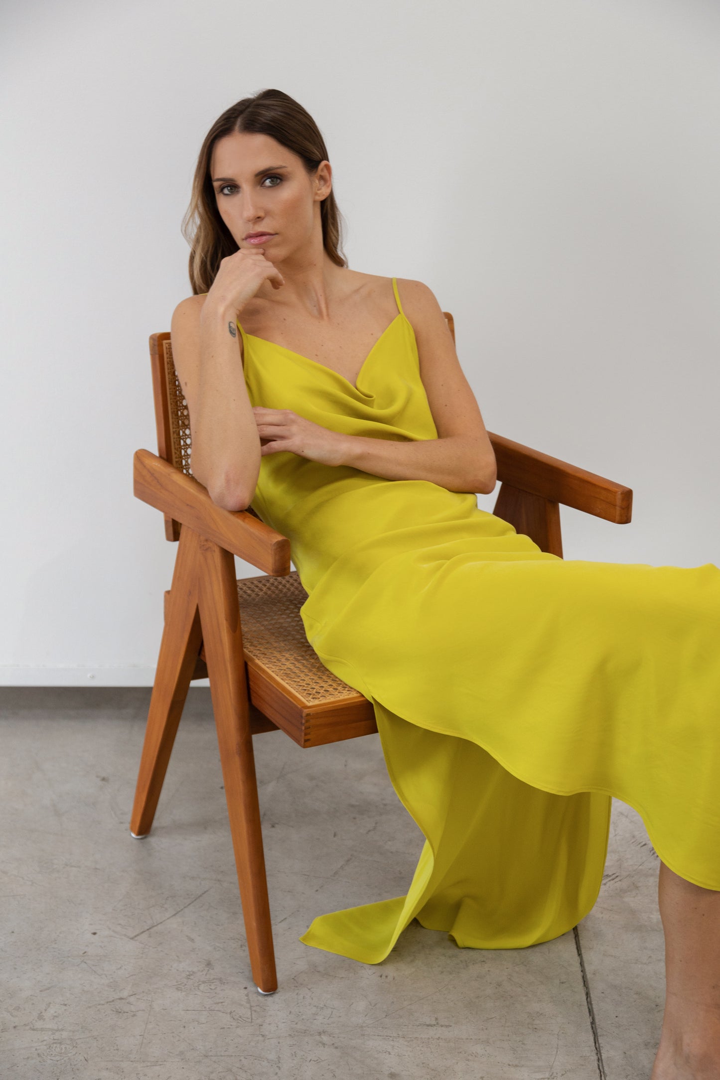 Citron Serengeti Lola Slip Dress