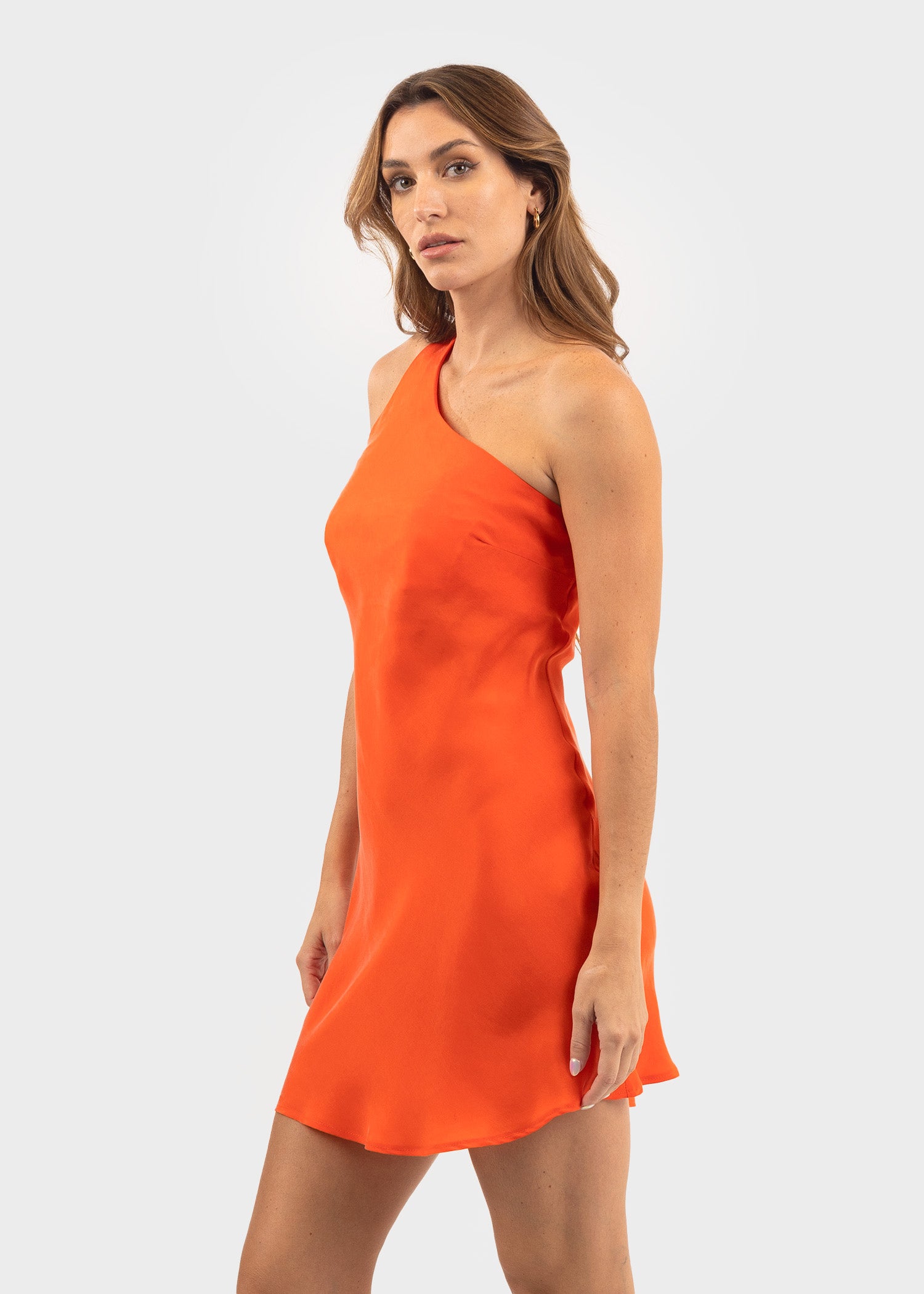 Tangerine Hera Mini Slip Dress-niLuu