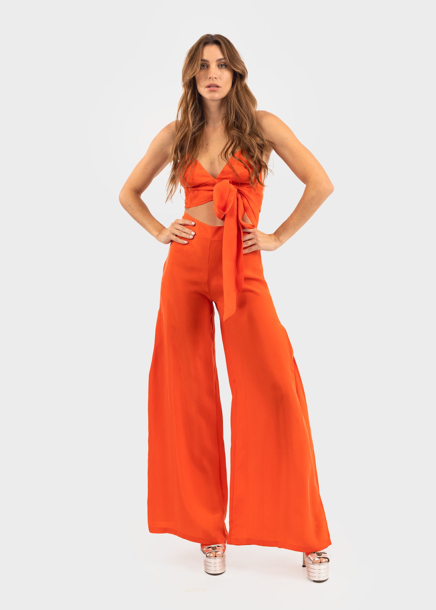 Tangerine Hera Flared Pants