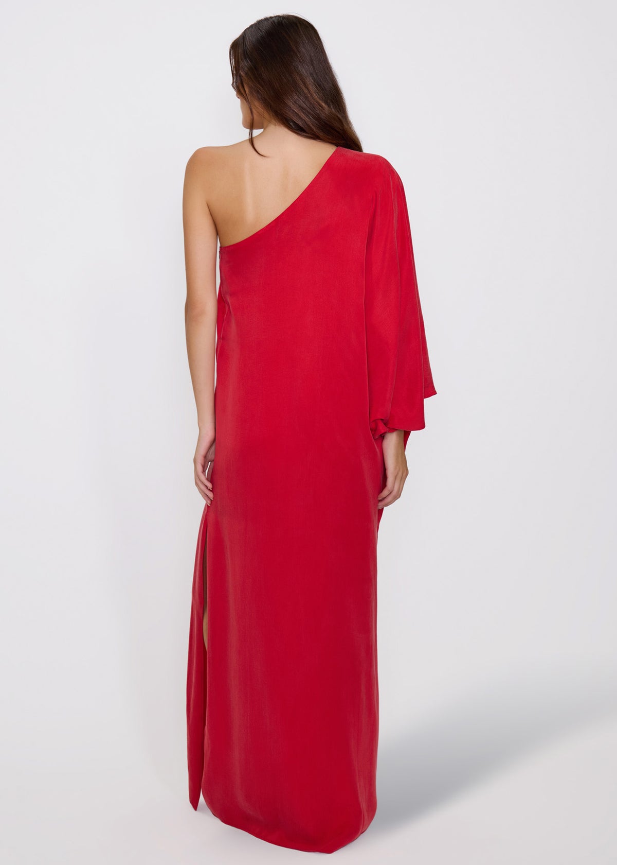 Rouge Eden One Shoulder Maxi Dress