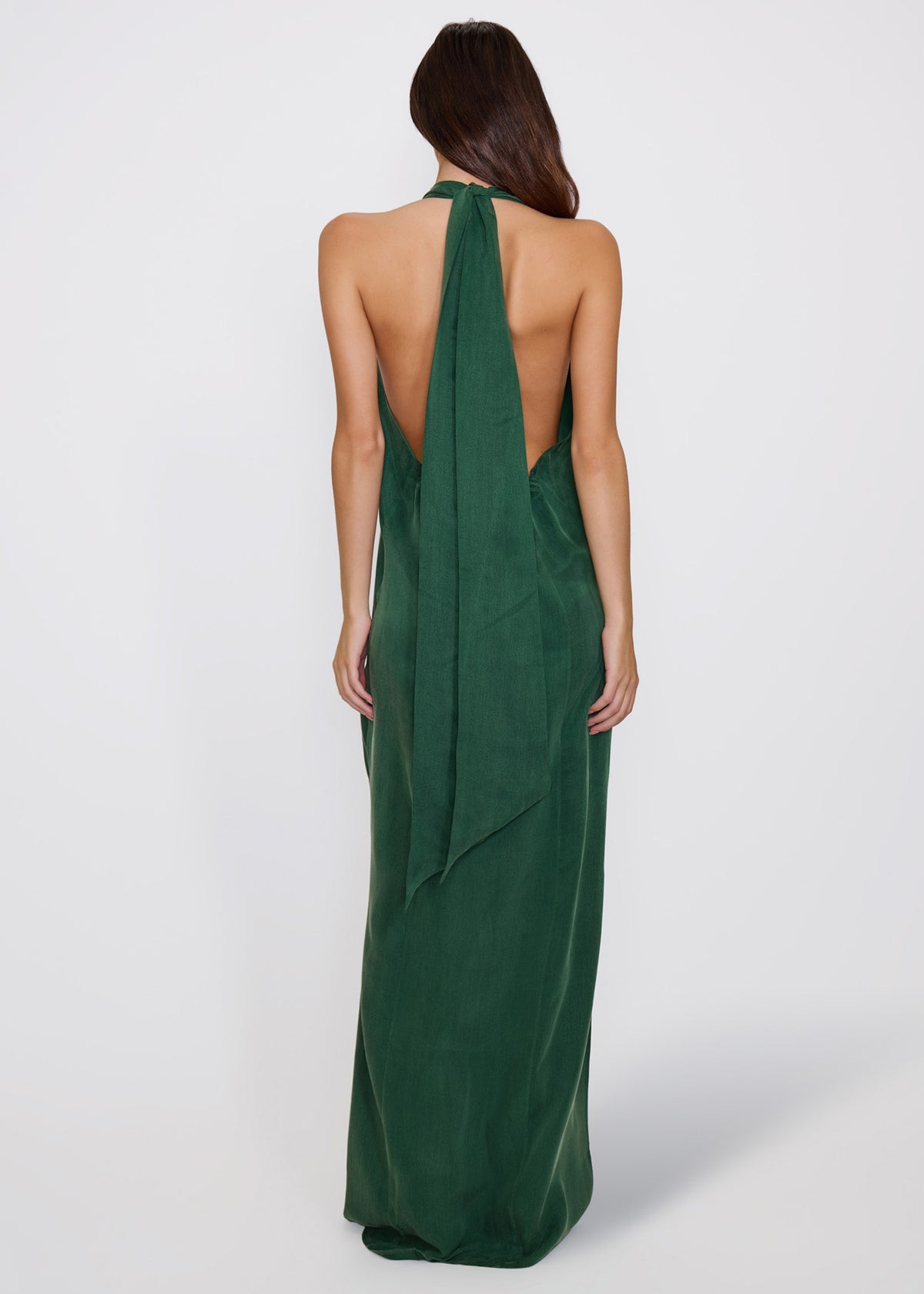 Emerald Eden Column Dress