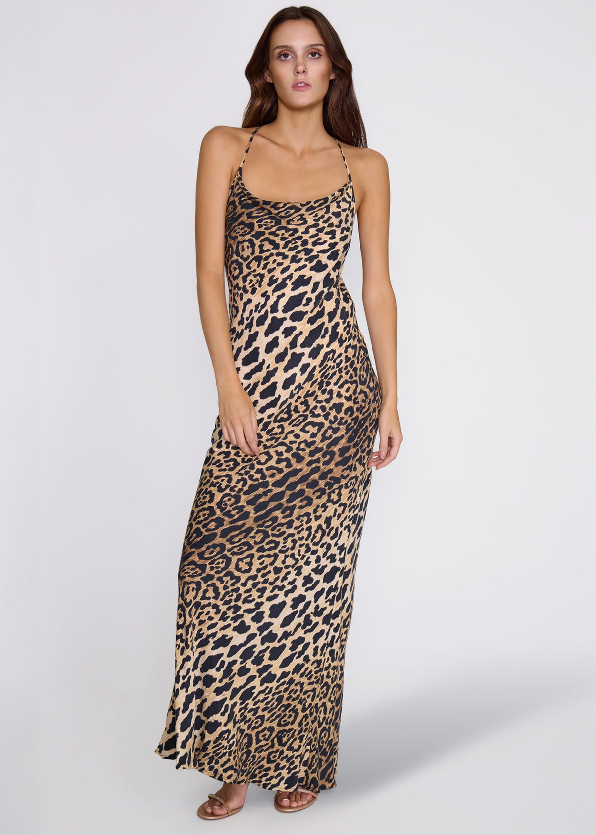Leo Eden Scarlet Slip Dress