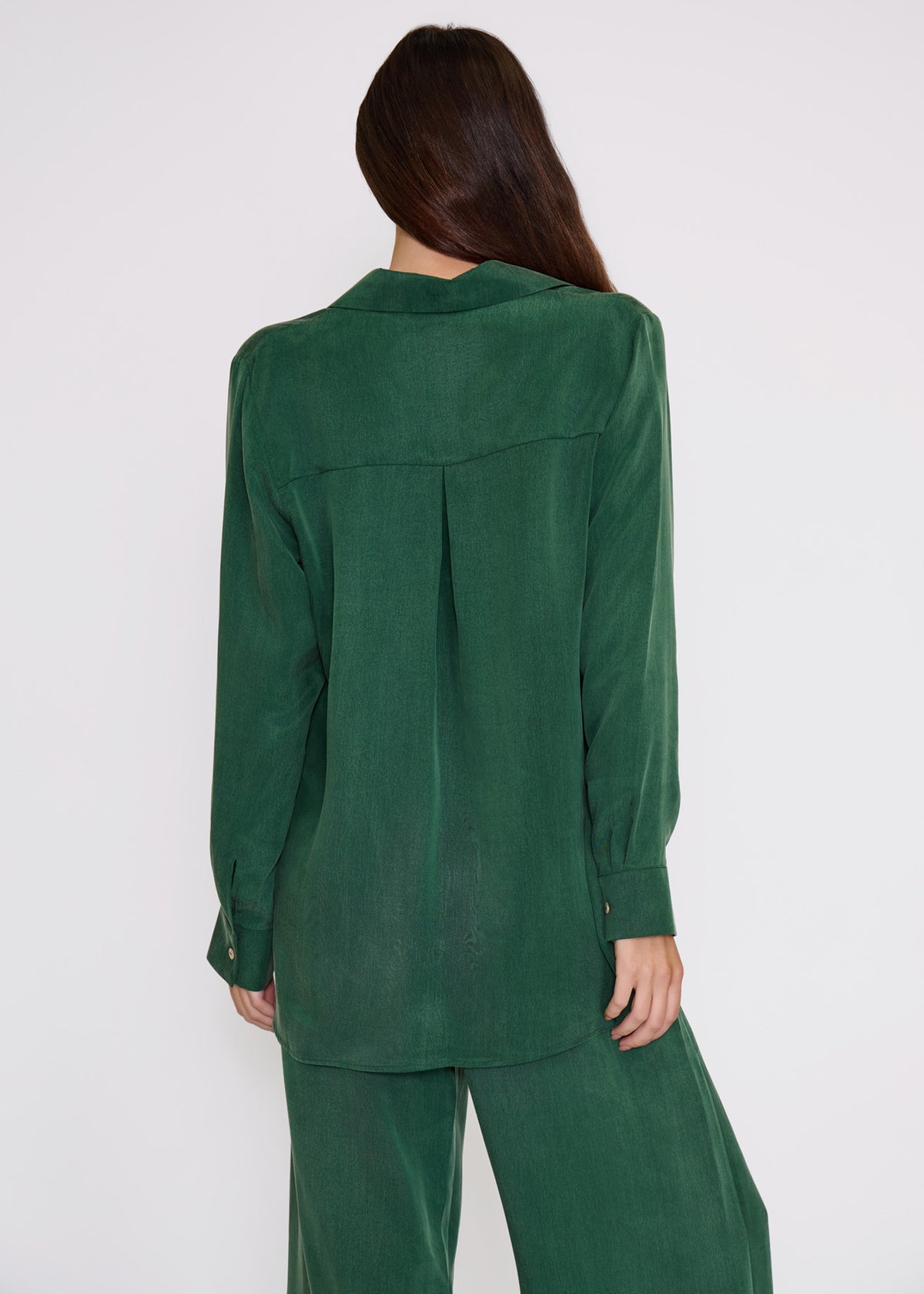 Emerald Eden Button Down Shirt