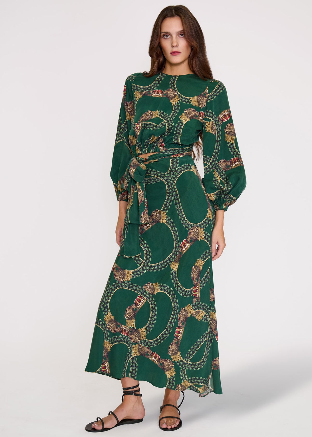 Lenny Eden Maia Wrap Top