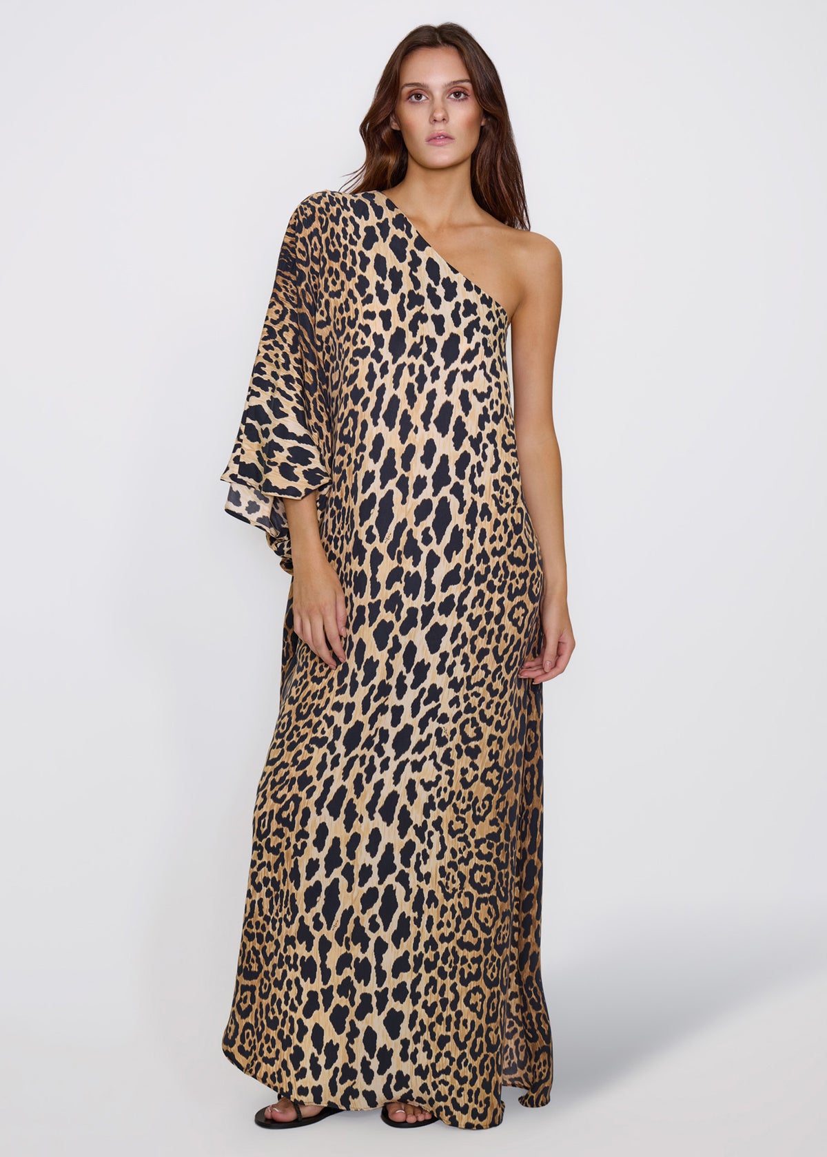 Leo Eden One Shoulder Maxi Dress