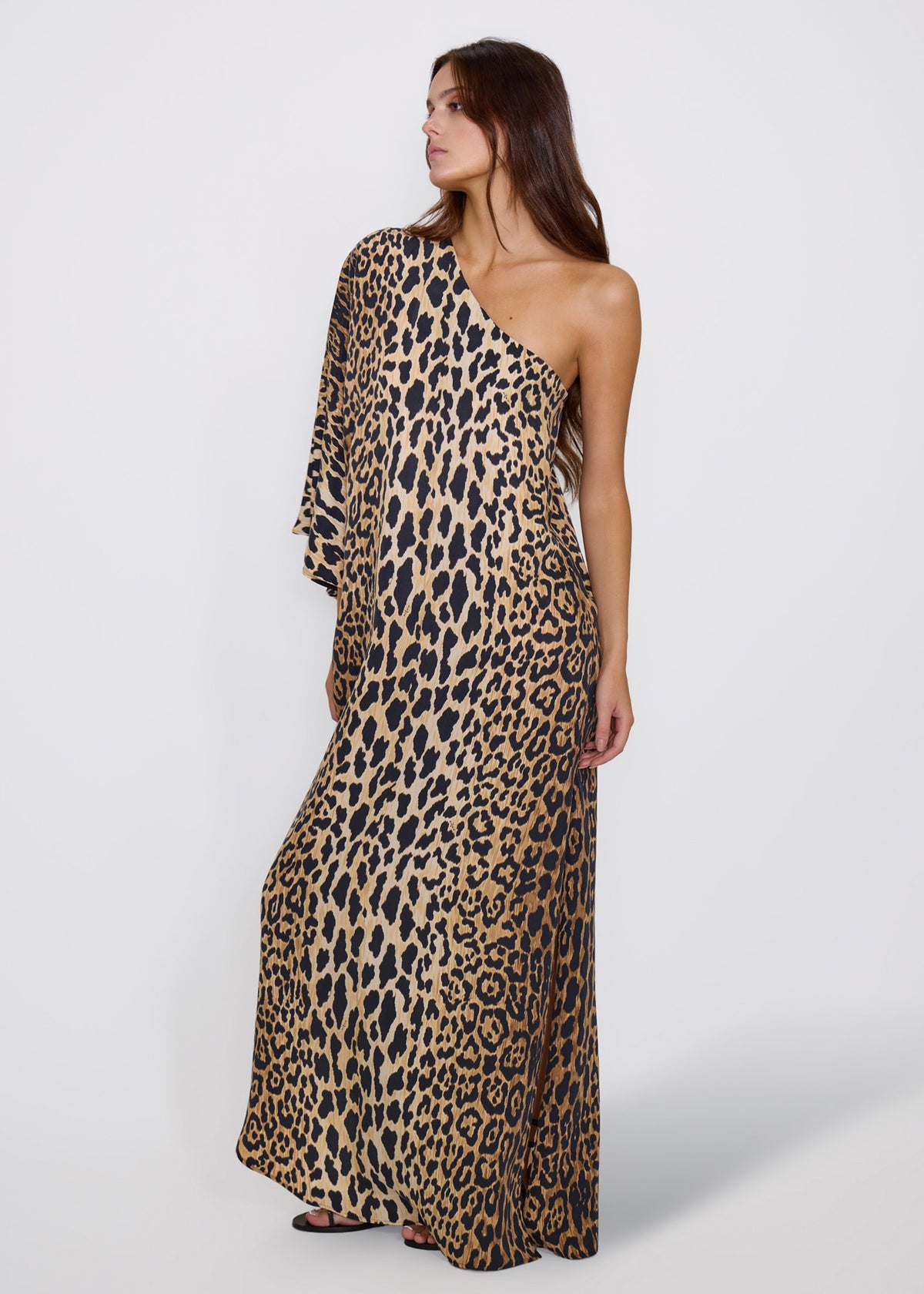 Leo Eden One Shoulder Maxi Dress