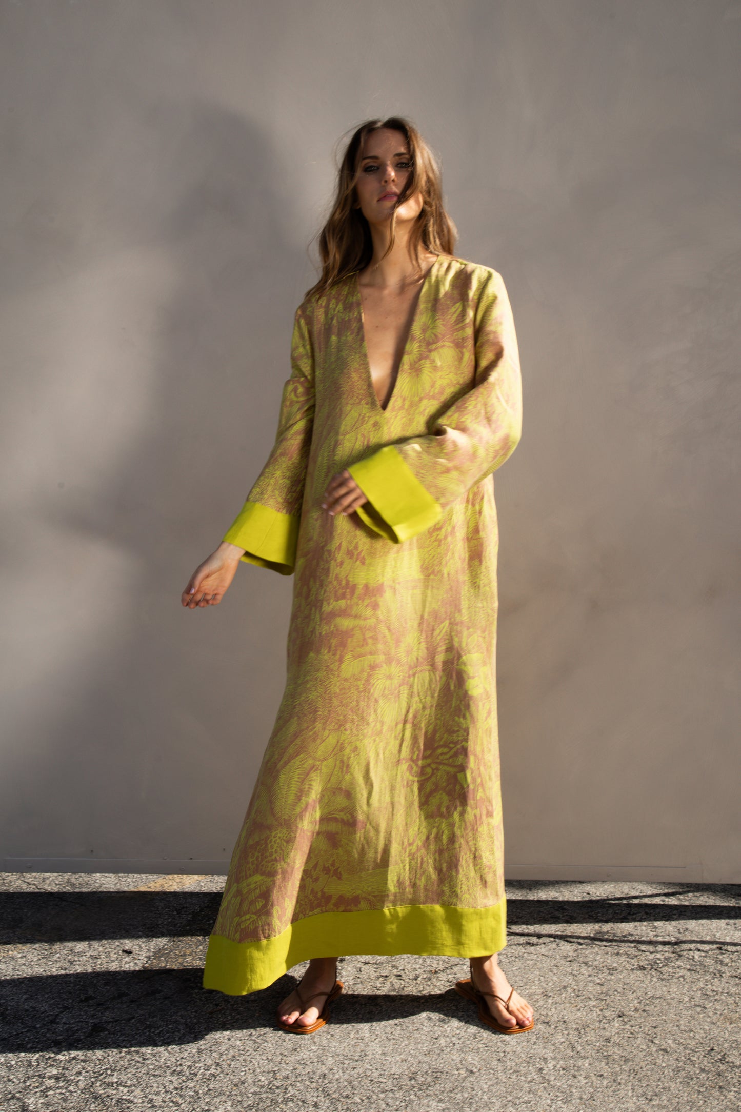 Silva Serengeti Kaftan Dress