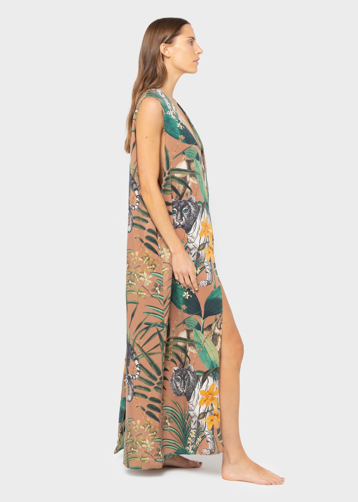 Serengeti Slit Dress-niLuu