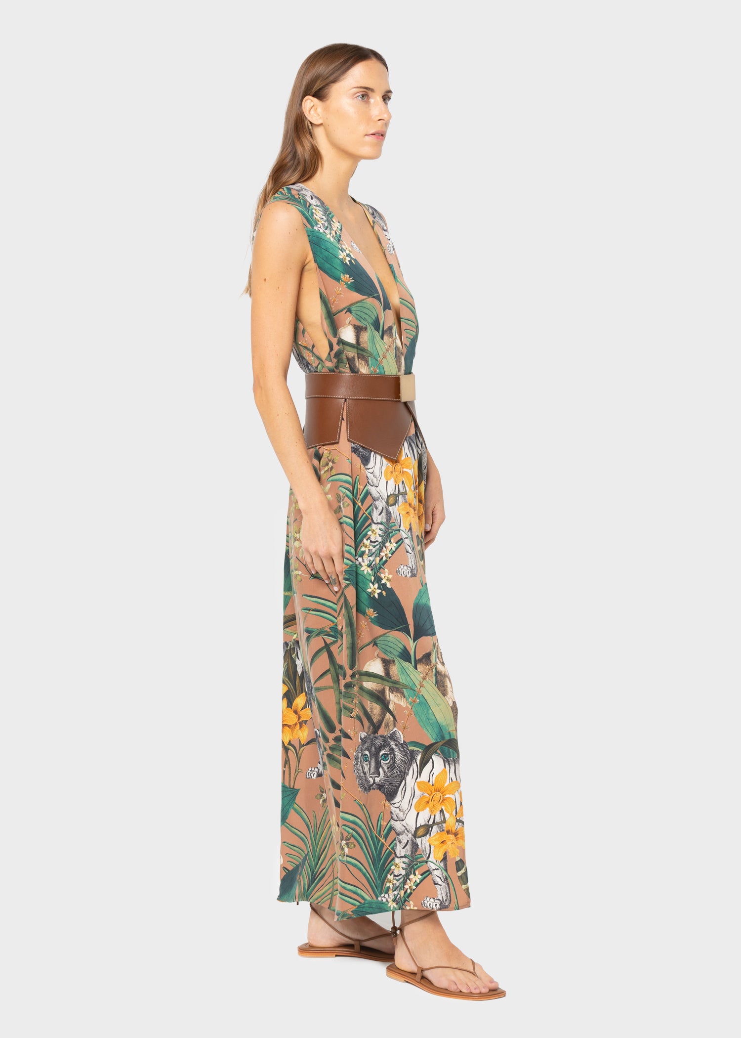 Serengeti Slit Dress-niLuu