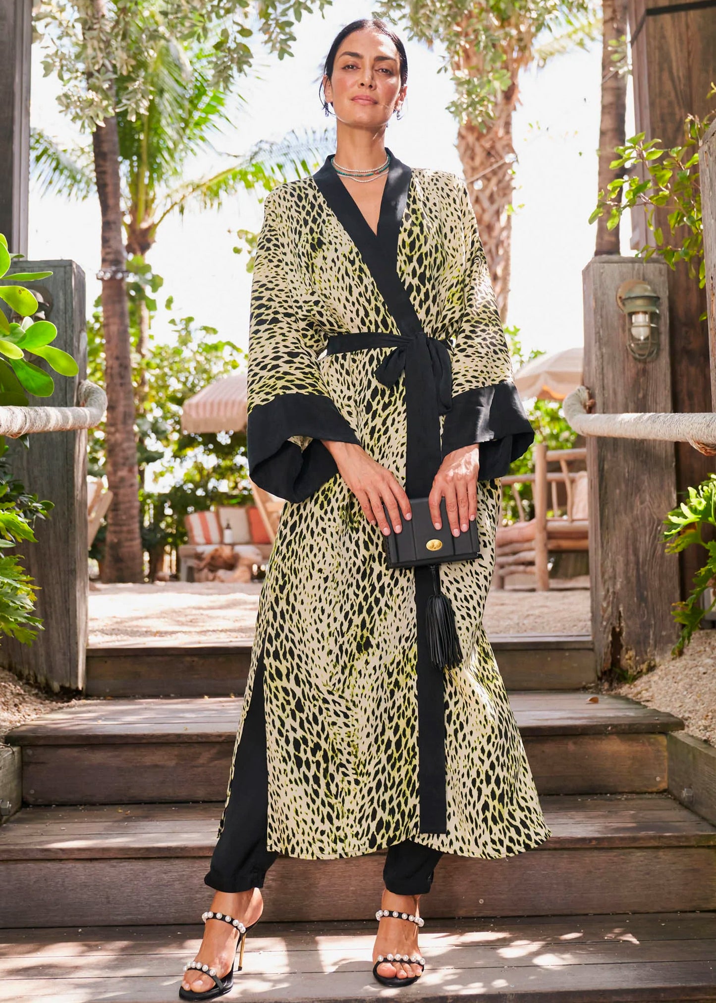Bowie Women Kimono Robe-niLuu